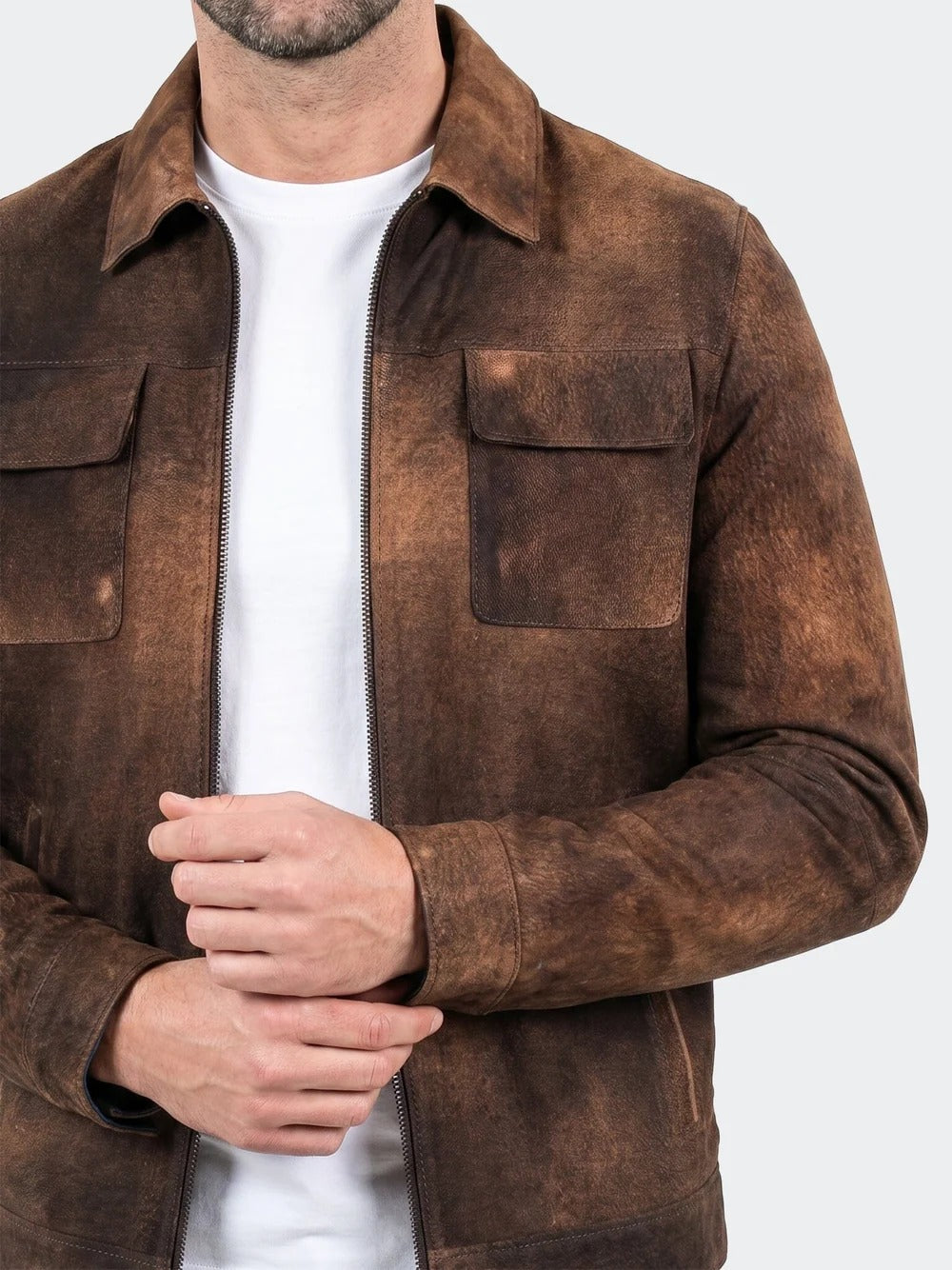 Maceoo Jacket | Jacket Leather UnknownThirtyNine Brown