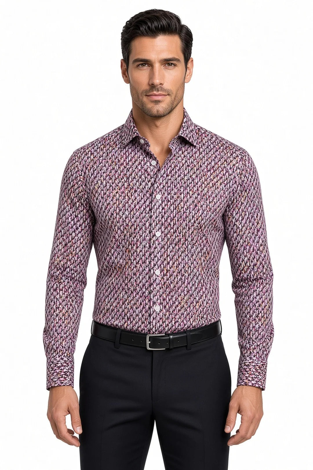 Masutto Shirt | OCH-52 LONG SLEEVE BUTTON DOWN SHIRT