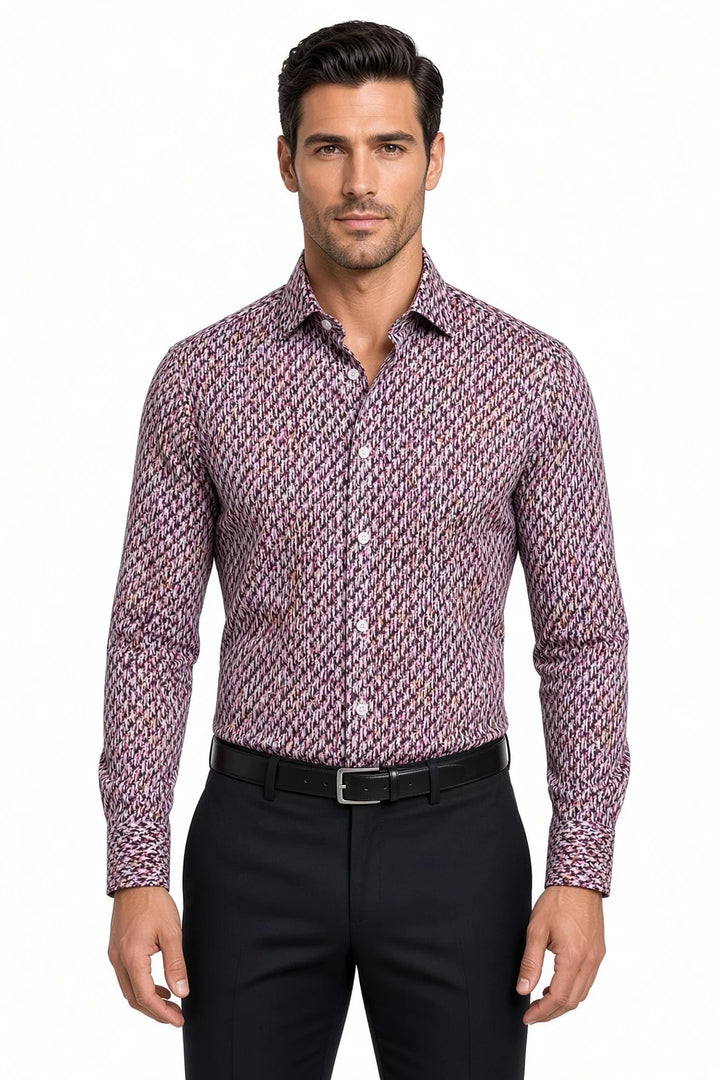 Masutto Shirt | OCH-52 LONG SLEEVE BUTTON DOWN SHIRT