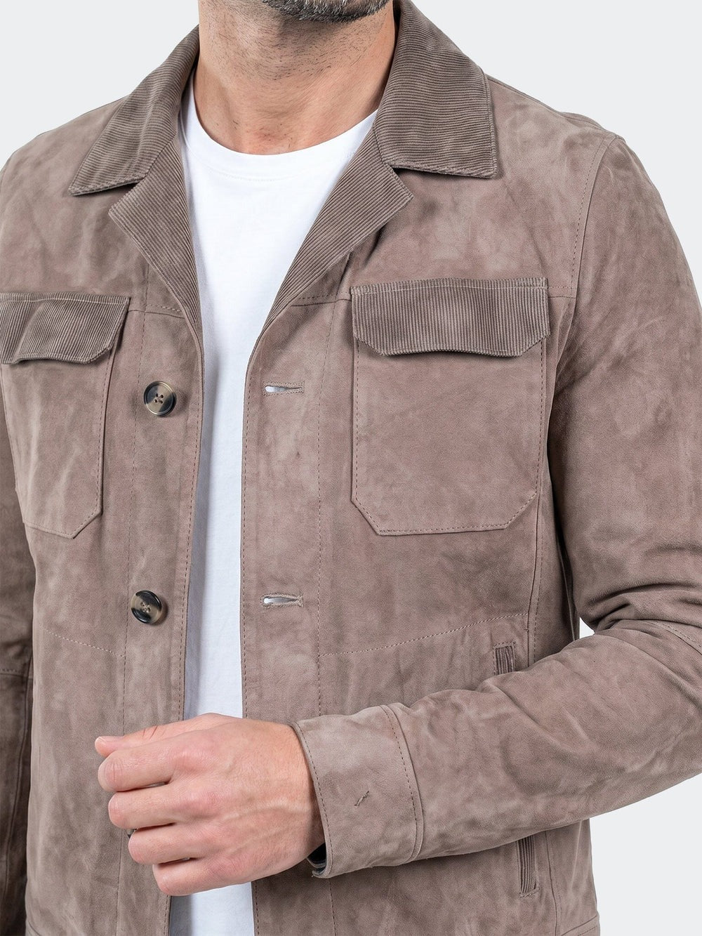 Maceoo Jacket | Jacket Leather UnknownFourty Pink