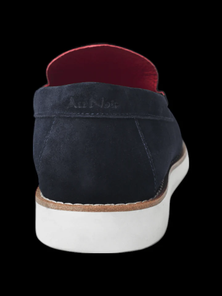 Au Noir Shoes | SUEDE LOAFER SHOE_DANDRIDGE NAVY