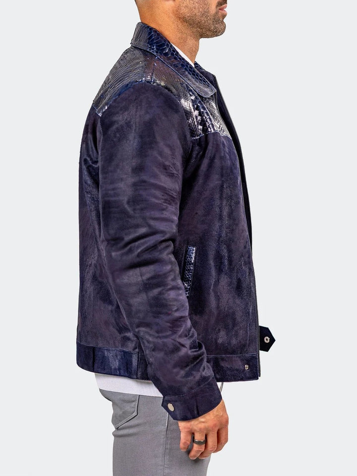 Maceoo Jacket | Marthyr Black Leather Jacket