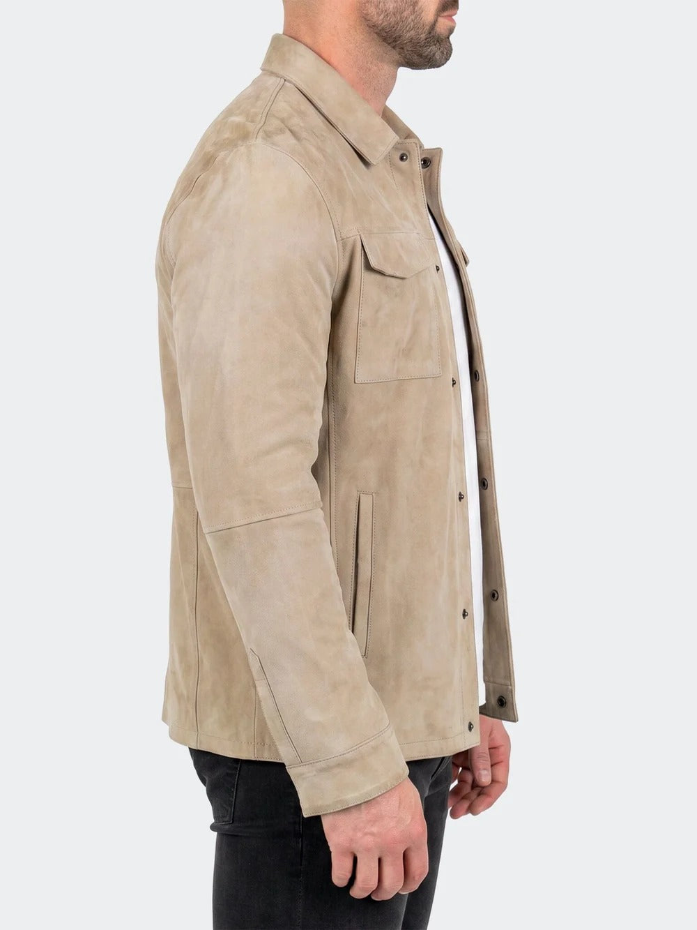Maceoo Jacket | Jacket Leather UnknownFourtySeven Beige
