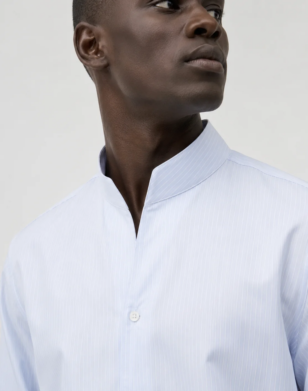 Masutto Shirt | OSLO-02 LONG SLEEVE SHIRT TULIP COLLAR