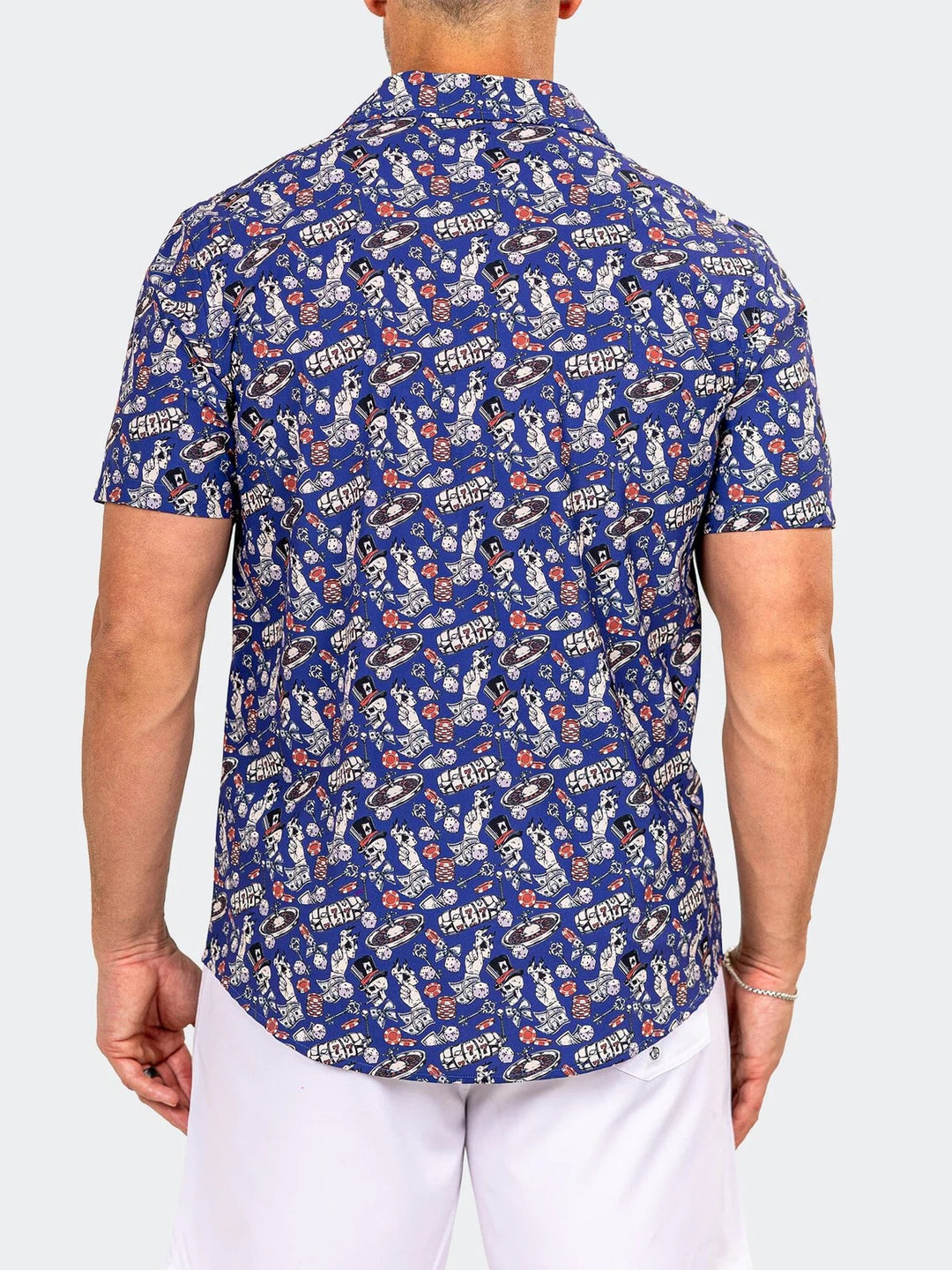 Maceoo Stretch Short-Sleeve Shirt | Shirts Marthyr0407 Black