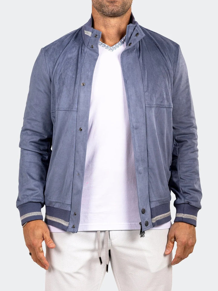 Maceoo Jacket | Bomber Marthyr0001 Blue