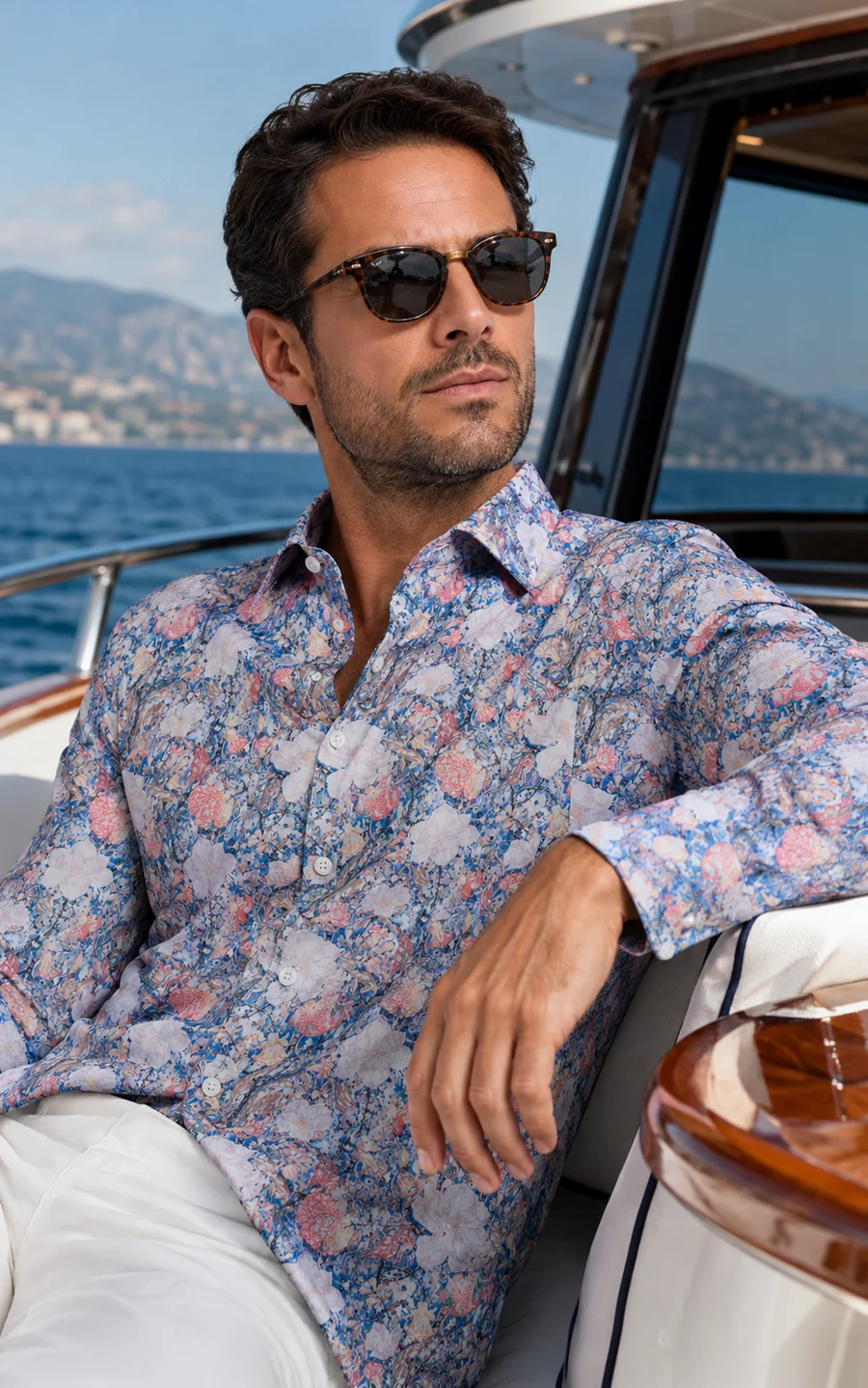 Masutto Shirt | TIOGA-02 LONG SLEEVE BUTTON DOWN SHIRT