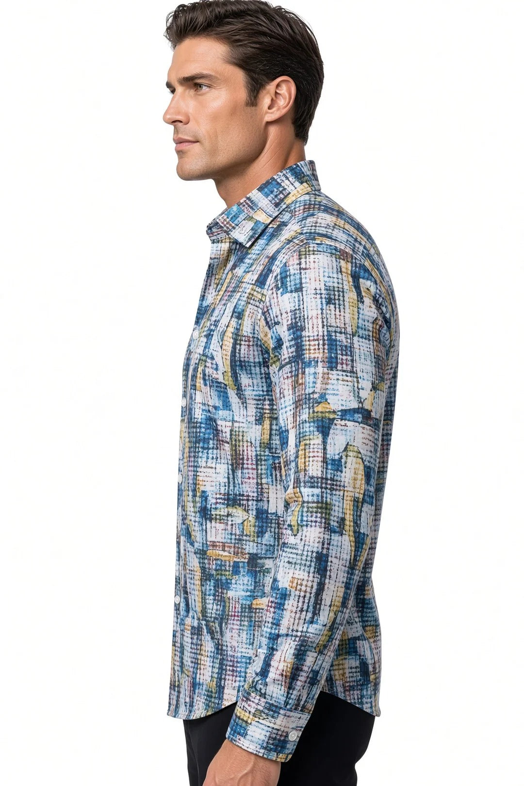 Masutto Shirt | ROBINIO-92 LONG SLEEVE BUTTON DOWN SHIRT