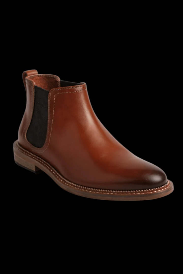 Au Noir Shoes | CHELSEA BOOTS_KIRKWOOD COGNAC