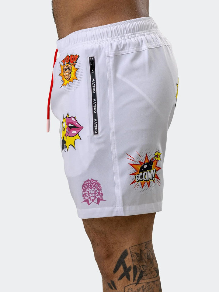 Maceoo Stretch Swimwear | Swim Marthyr0439 White