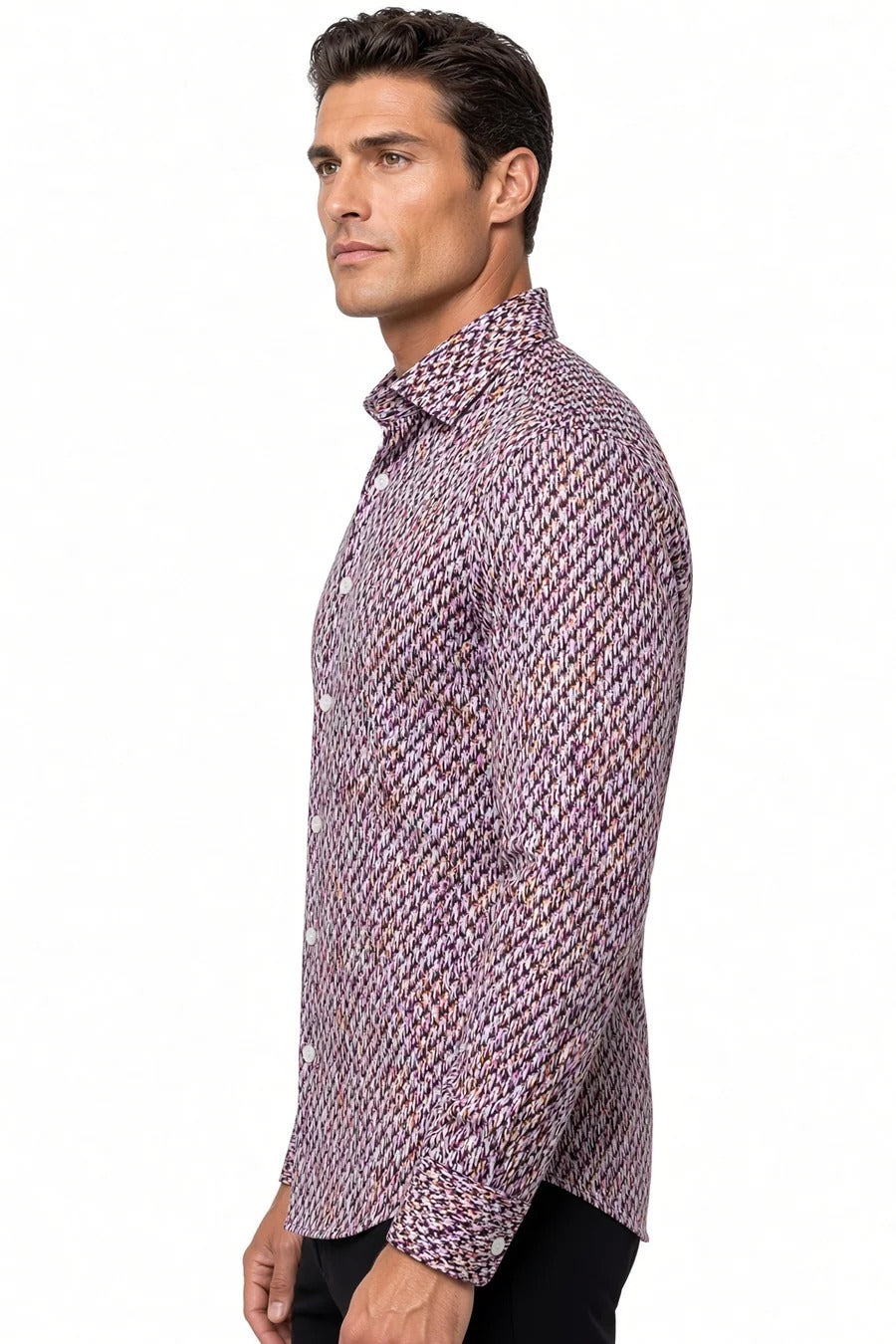 Masutto Shirt | OCH-52 LONG SLEEVE BUTTON DOWN SHIRT