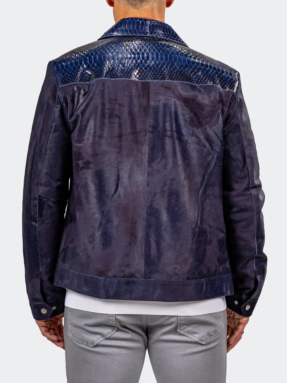 Maceoo Jacket | Marthyr Black Leather Jacket