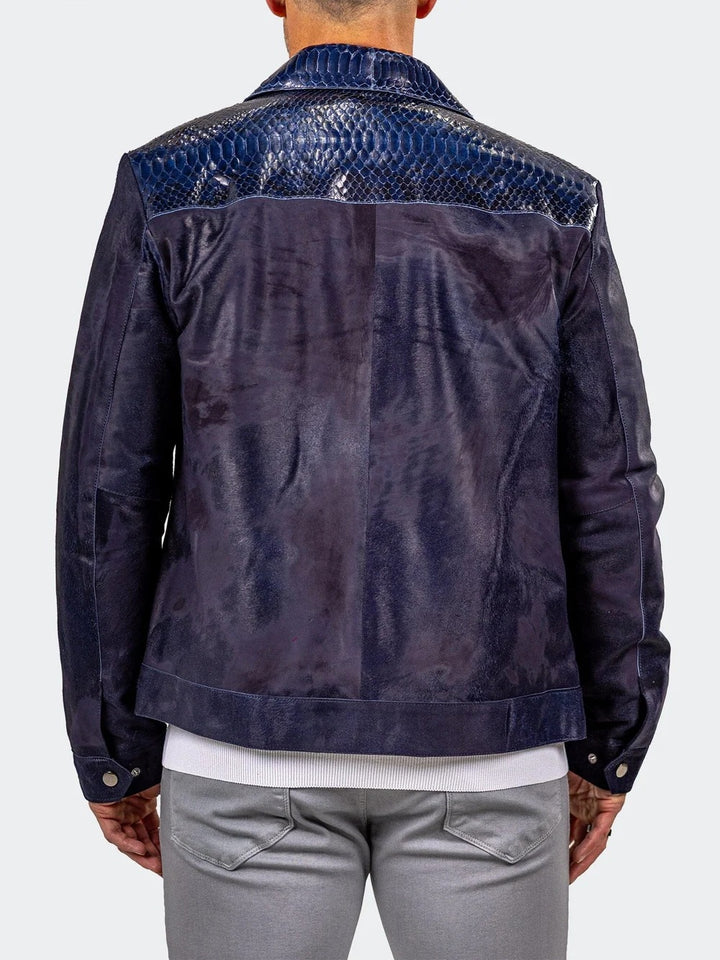 Maceoo Jacket | Marthyr Black Leather Jacket
