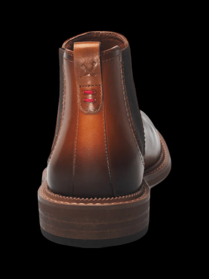 Au Noir Shoes | CHELSEA BOOTS_KIRKWOOD COGNAC