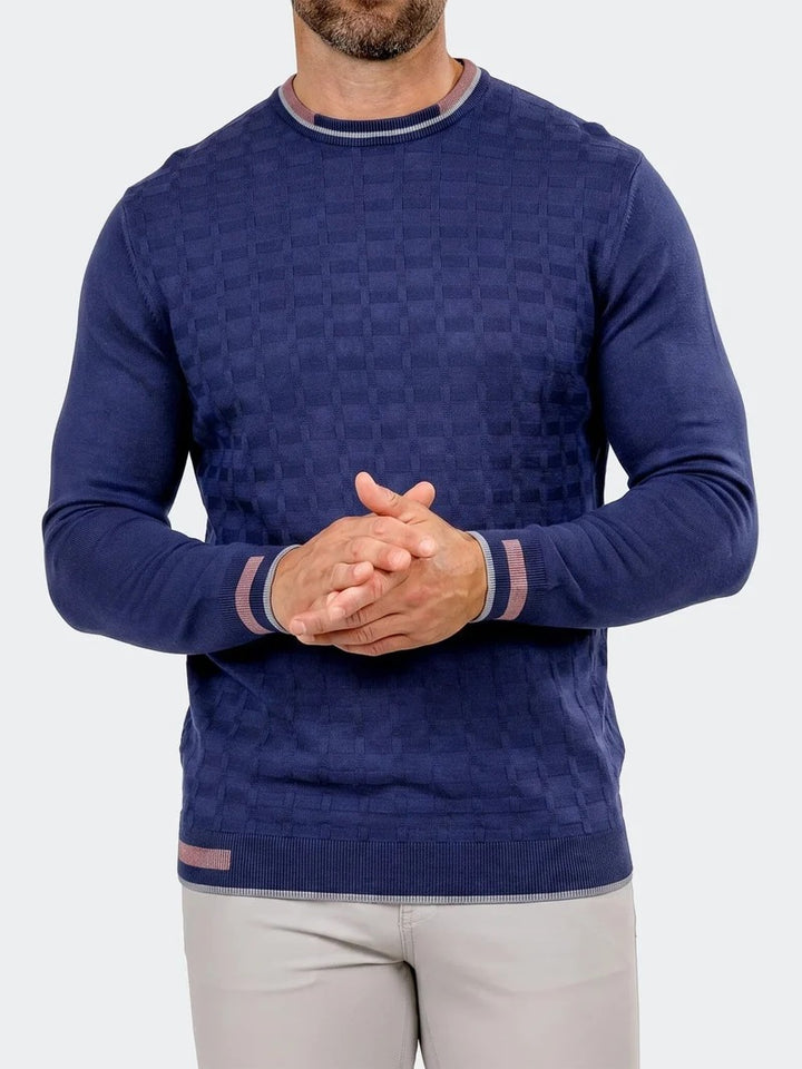 Maceoo Stretch Sweater | Sweater UnknownSixteen Blue