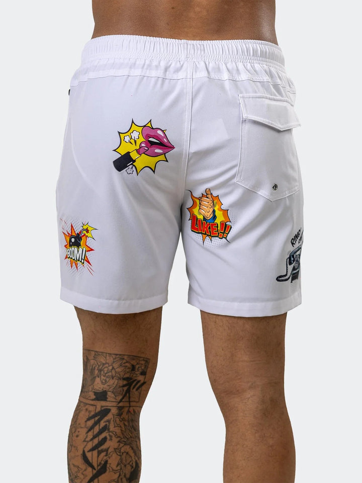 Maceoo Stretch Swimwear | Swim Marthyr0439 White