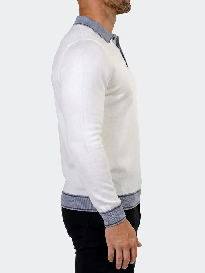 Maceoo Stretch Polos | Sweater UnknownEight White