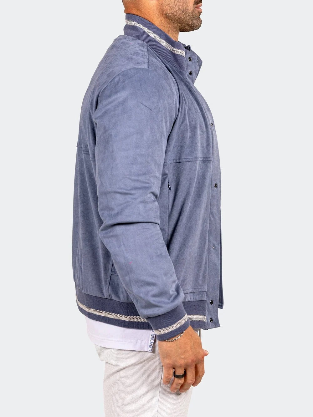 Maceoo Jacket | Bomber Marthyr0001 Blue
