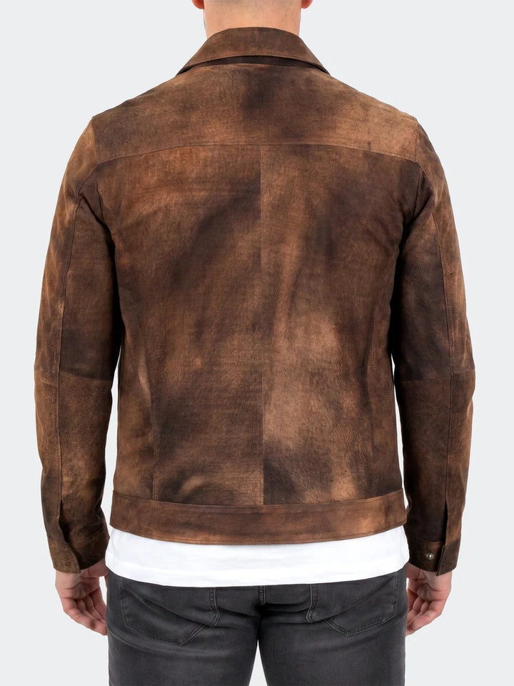 Maceoo Jacket | Jacket Leather UnknownThirtyNine Brown