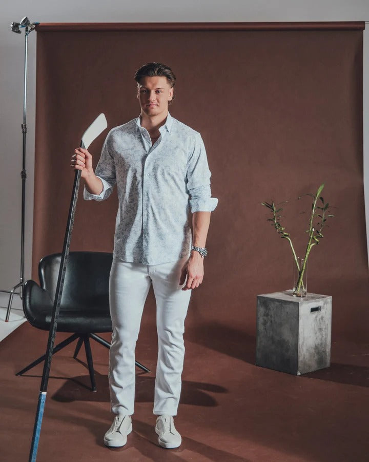 Au Noir Shoes | LEATHER SLIP-ON SHOES_HOLDEN WHITE/CREAM