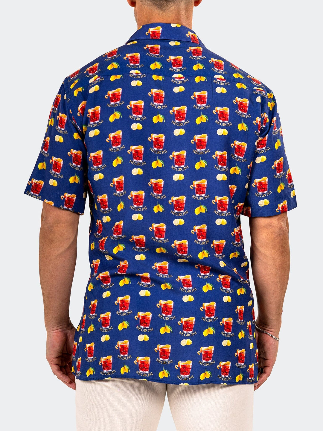 Maceoo Stretch Short-Sleeve Shirt | Apachi Marthyr Cocktail Shirt