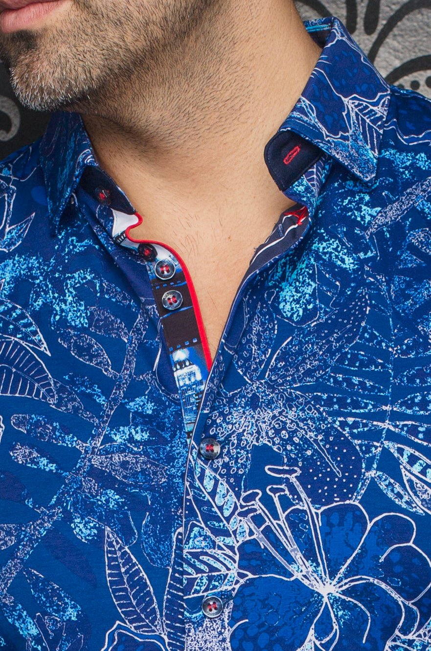 Men's Short-sleeved dress shirt