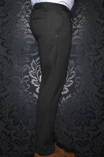 Au Noir Dressy Stretch Pant | Beretta Bale Black - Men Fashion