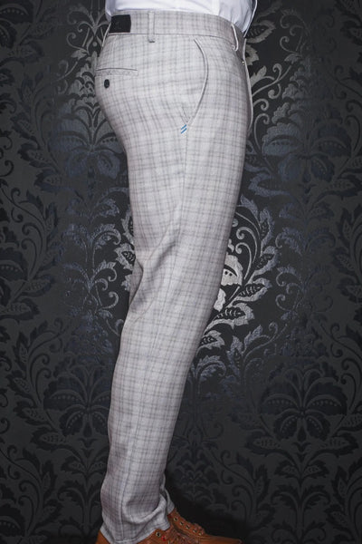 Au Noir Dressy Stretch Pant | Hanks Wesson Stone - Men Fashion