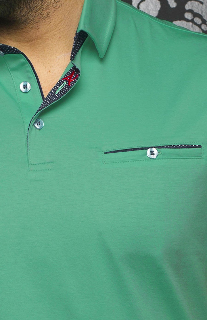 Au Noir Short-Sleeve Polo | Mercury MInt