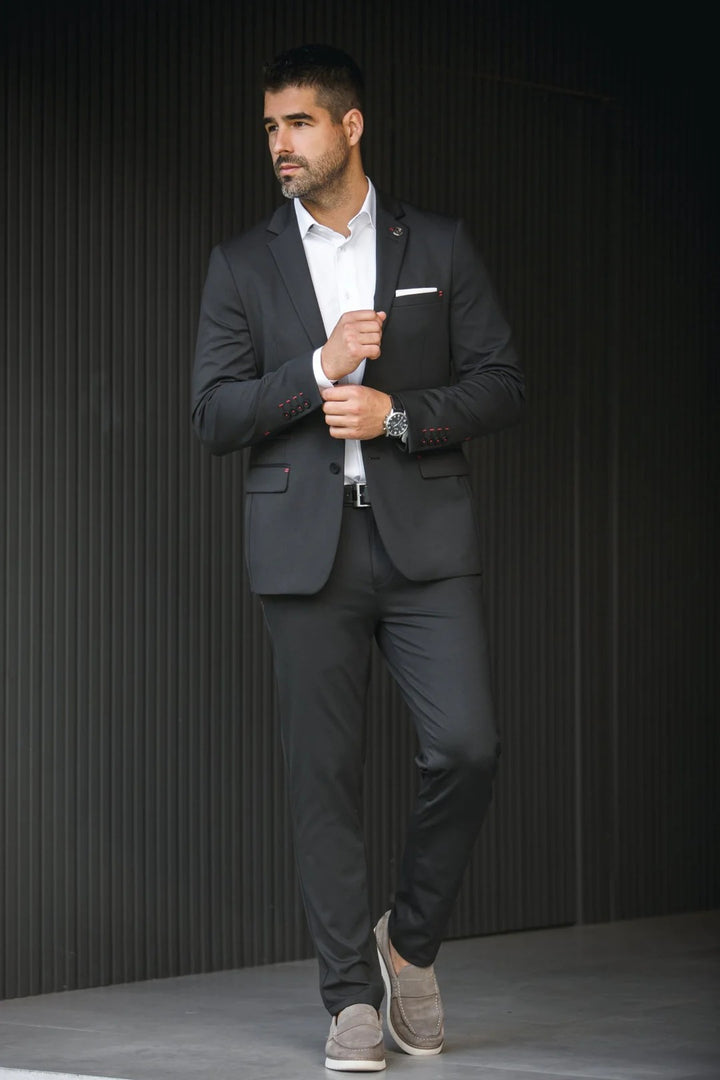 Au Noir Stretch Blazer | GT3  Black