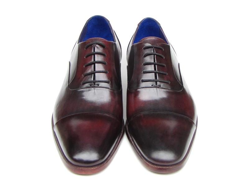 Paul Parkman Men's Goodyear Welted Wingtip Oxfords in Blue & Brown Blue & Brown / 6.5 Paul Parkman Men's Goodyear Welted Wingtip Oxfords in Blue & Brown Blue & Brown / 6.5