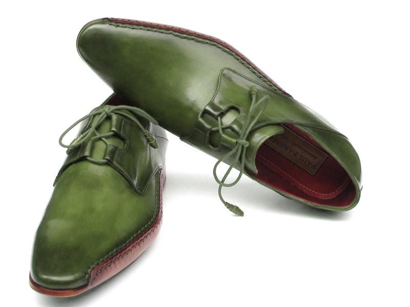 green men dress shoes Green Sparkly Loafers | Rhinestone Design main image 1