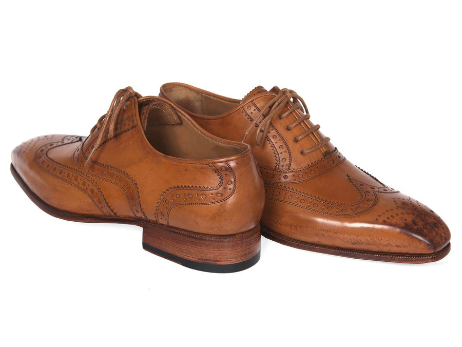 Paul Parkman Wingtip Oxfords Cognac - 5447-CGN