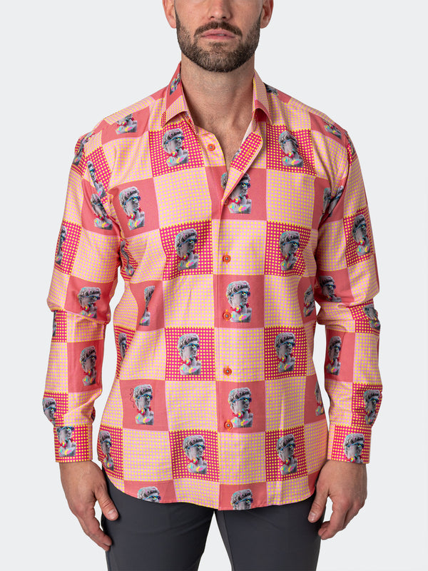 Maceoo Shirt | Fibonacci Popart Red
