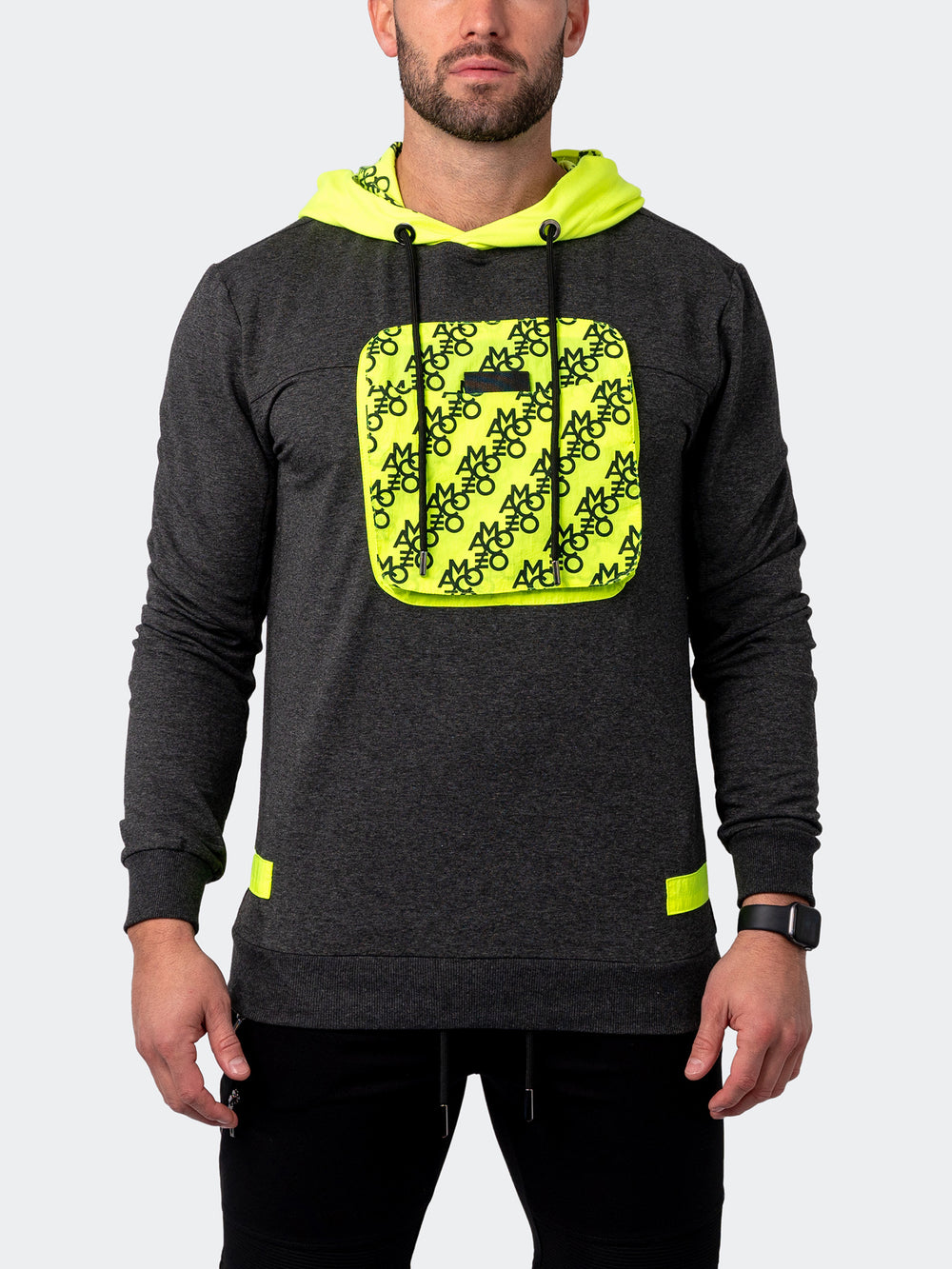 Maceoo Athleisure | Hoodie Traveller Grey - Men Fashion