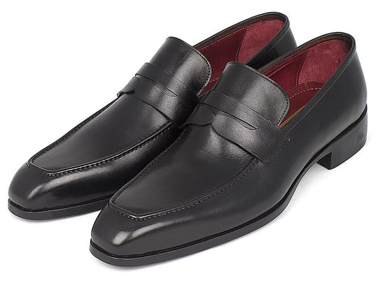 Paul Parkman Penny Loafer Black Calfskin - 10BLK29
