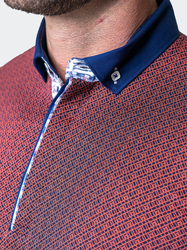 Maceoo Short-Sleeve Polos | Polo Mozartopa Red