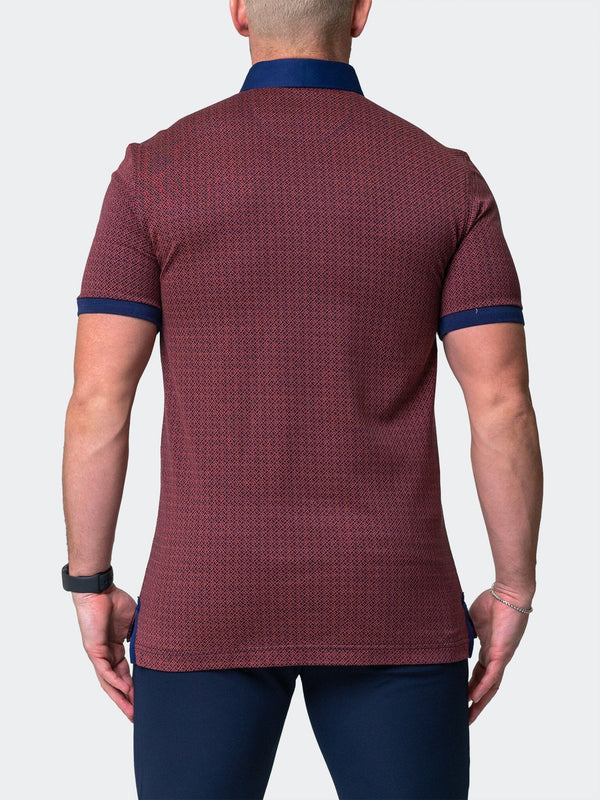 Maceoo Short-Sleeve Polos | Polo Mozartopa Red
