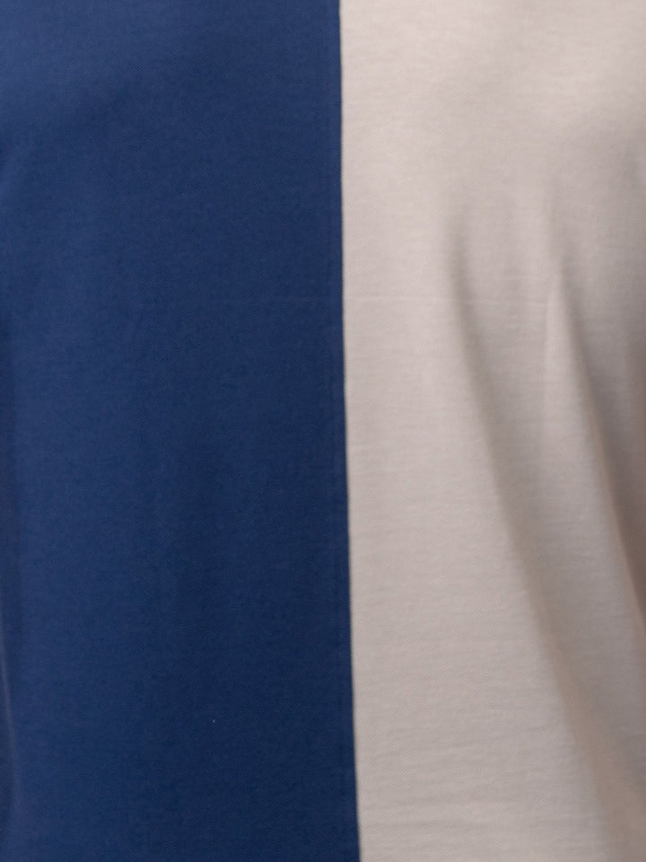 Maceoo Short Sleeves Polo | Polo Mozart Split Grey Blue