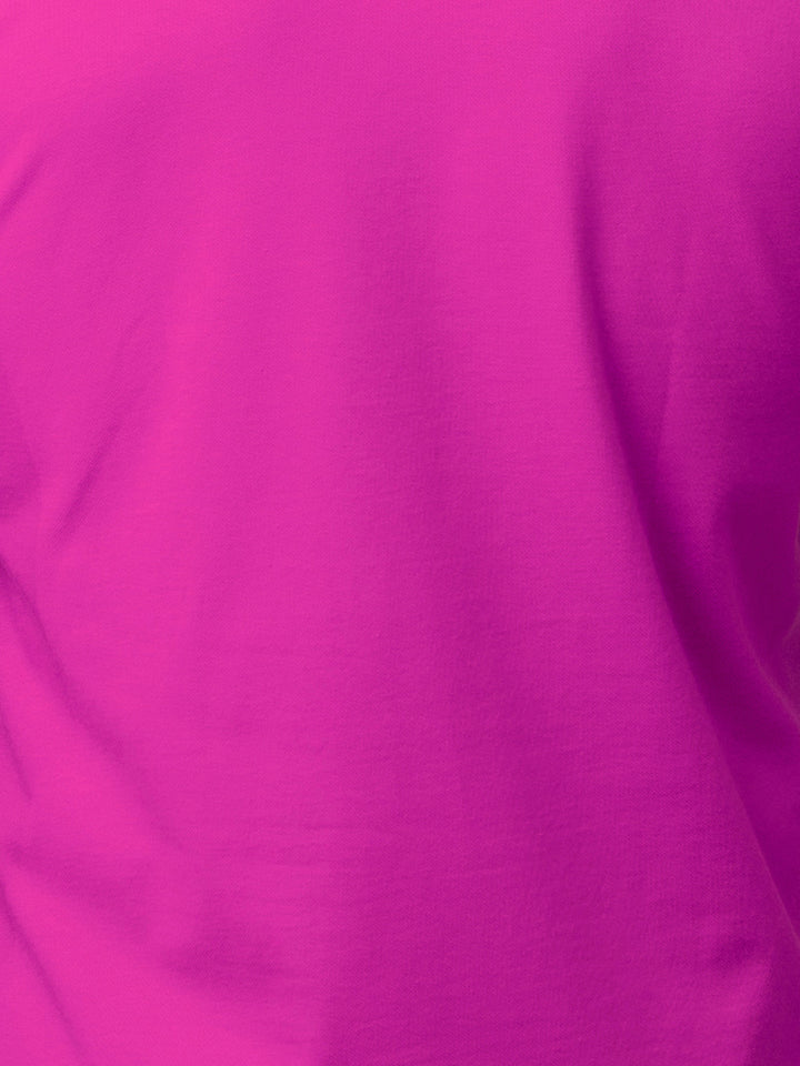 Maceoo Short Sleeves Polo | Polo Mozart Two Tip Pink
