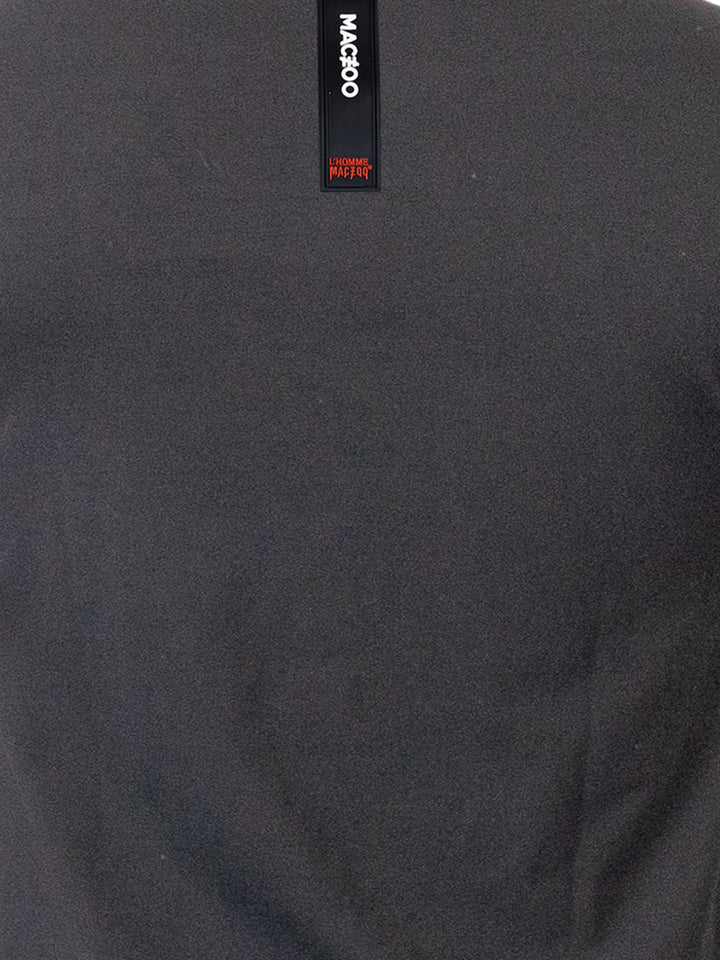 Maceoo Short-Sleeve Athleisur | Tee Placement Black
