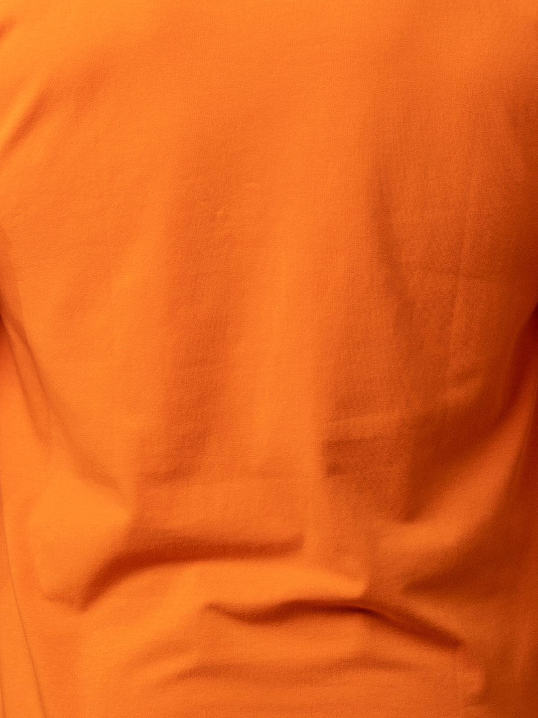 Maceoo Stretch Short-Sleeve Tshirts | V-Neck VivaldiCore Orange