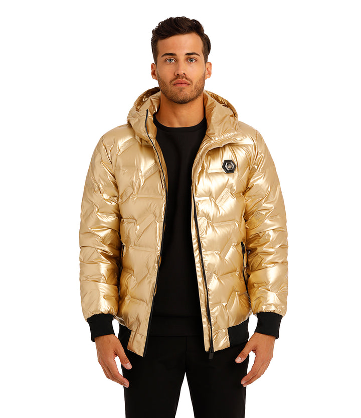Bertigo Jacket | Wolf Gold Down Filled Coat