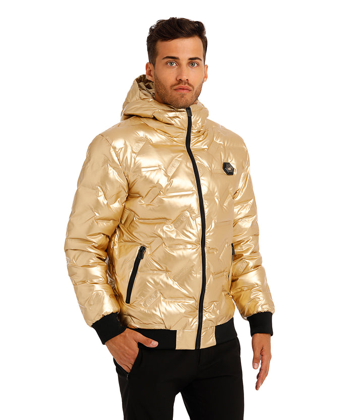 Bertigo Jacket | Wolf Gold Down Filled Coat