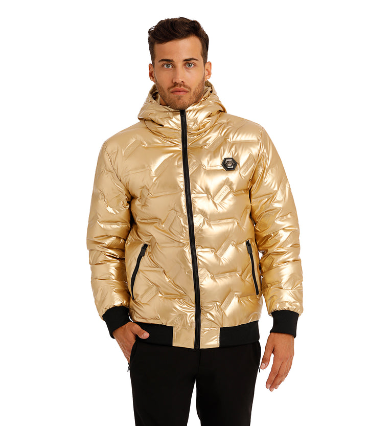 Bertigo Jacket | Wolf Gold Down Filled Coat