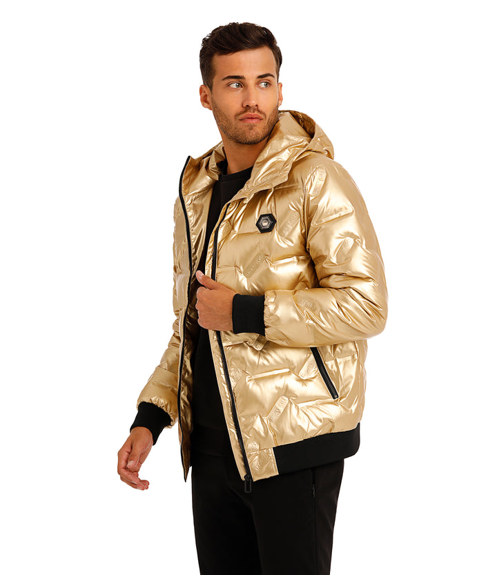 Bertigo Jacket | Wolf Gold Down Filled Coat