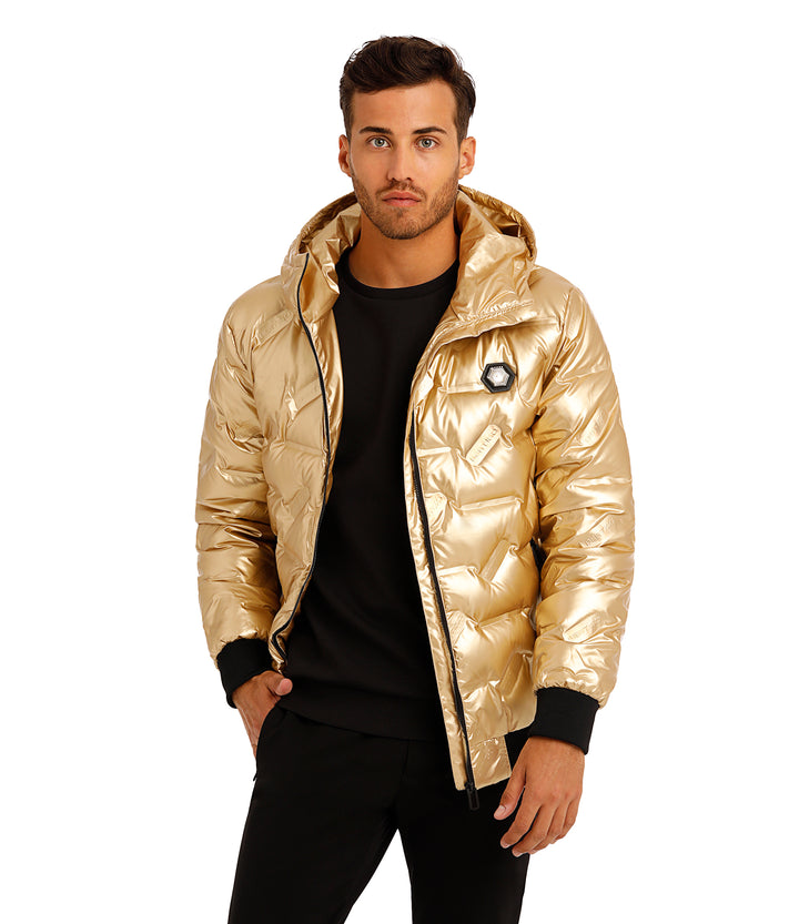 Bertigo Jacket | Wolf Gold Down Filled Coat
