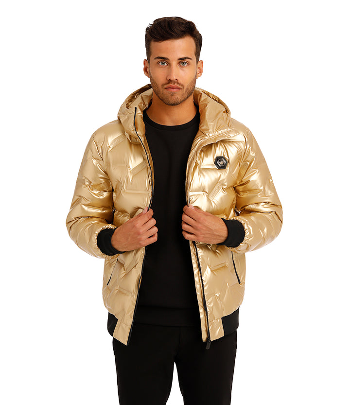 Bertigo Jacket | Wolf Gold Down Filled Coat