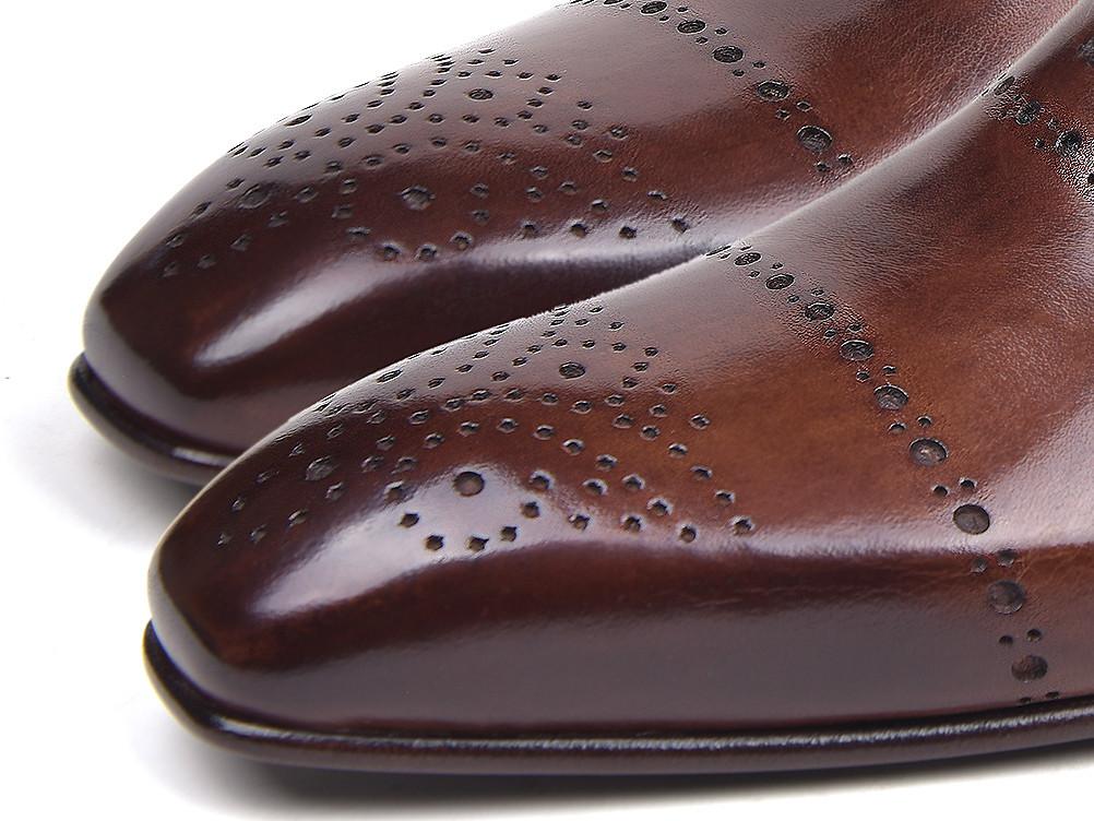 Paul Parkman Brown Classic Brogues (ID#ZLS11BRW) – Men Fashion display picture 1