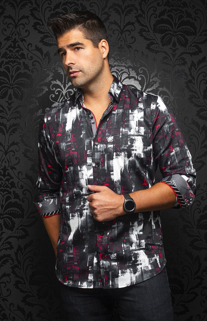 Niki Black/Red [Size XL/5] - Men Fashion